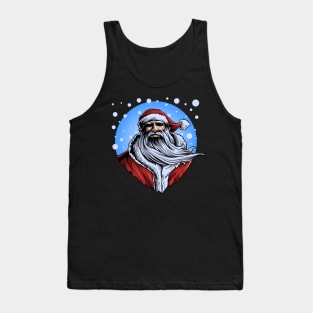 masculine santa Tank Top